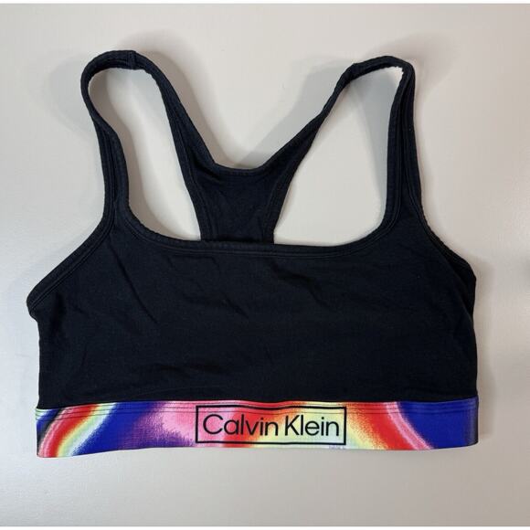 Calvin Klein Other - CK Calvin Klein Cotton Bra Bralette M Reimagined Heritage THIS IS LOVE lgbtq gay